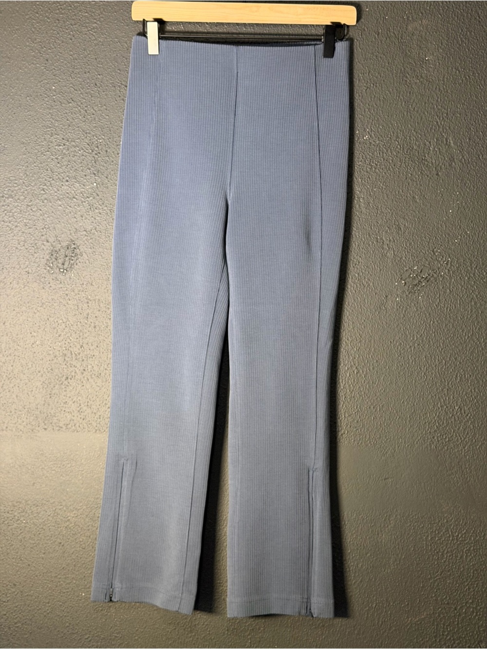 lululemon athletica Dusty Blue Boot-Cut Knit Pants